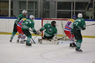 Frá leiknum á föstudag