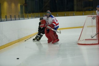 Frá leik Bjarnarins og SR í vikunni