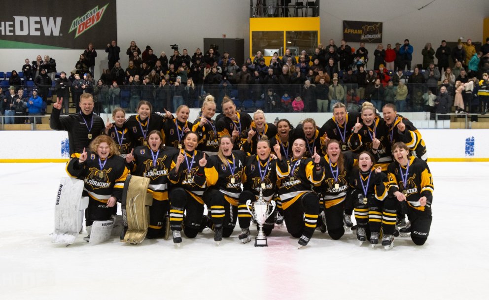 Fjölnir er Íslandsmeistari kvenna árið 2024. Ljósmynd: Bjarni Helgason