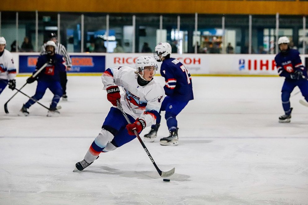 Ólafur Baldvin Björgvinsson í miklum sóknarham á HM Div2B í Nýja Sjálandi 2025