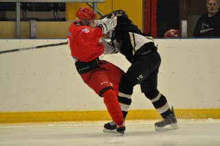 Úr leik liðanna á laugardaginn.