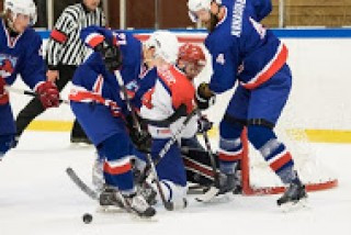 Frá leik Íslands og Serbíu á HM 2015