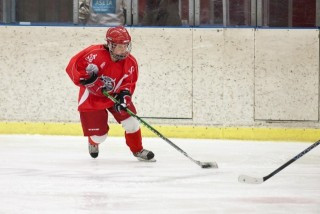 Frá leik úr kvennaflokki