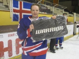 Elva Hjárlmarsdóttir maður leiksins gegn Belgíu