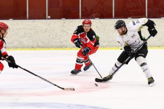 Frá leiknum á laugardag