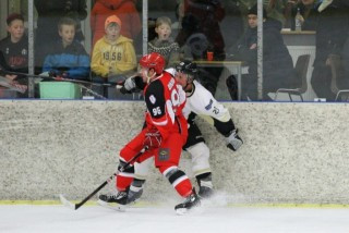 Frá leik liðanna nýlega.