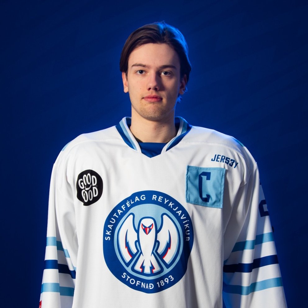 Kári Arnarsson Íshokkímaður ársins 2024