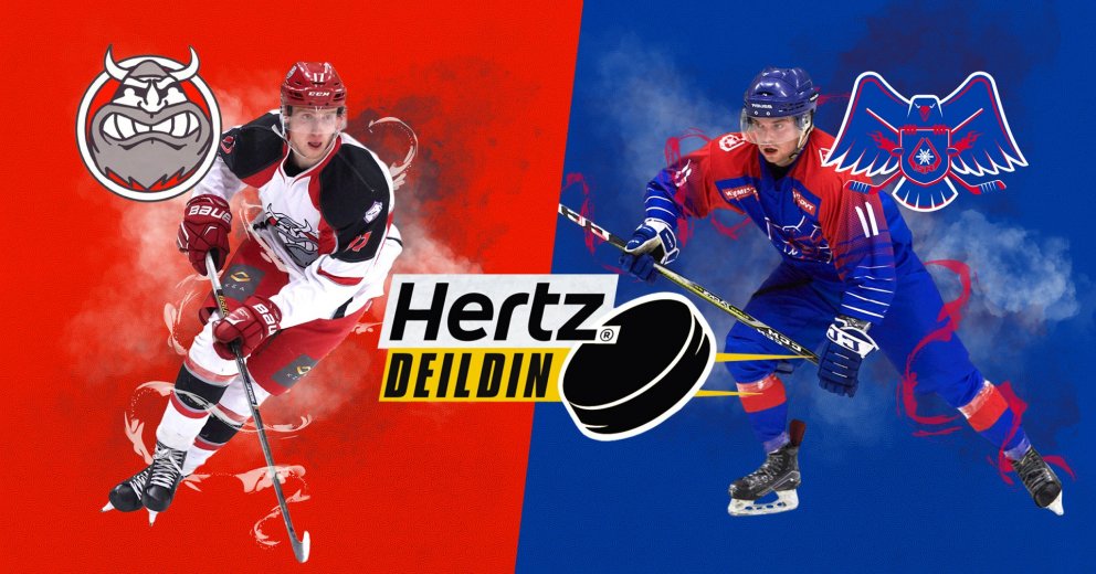 Íshokkíveisla um helgina - tvöfaldur tvíhöfði