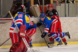 Frá leik SA og SR nýverið