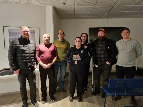 Ný stjórn íshokkídeildar Fjölnis eftir aðalfund 12. mars 2025