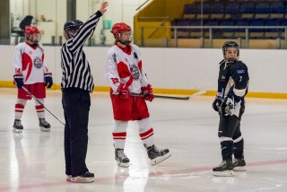 Frá leiknum sl. laugardag