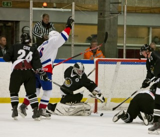Robin Hedström fór mikinn. Ljósmynd Kristján Maack