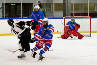 Frá leik í íslandsmóti