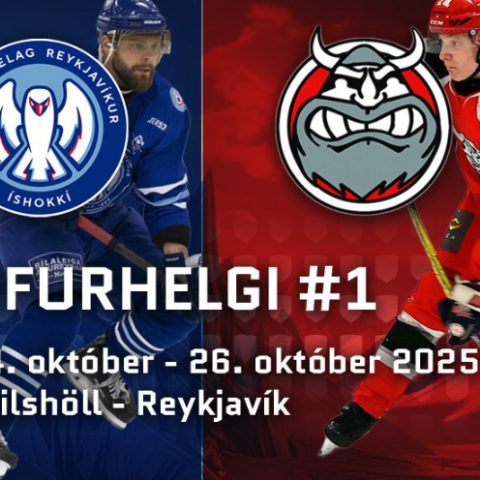 Ofurhelgi í Egilshöll - Þessu má engin íshokkí aðdáandi missa af!