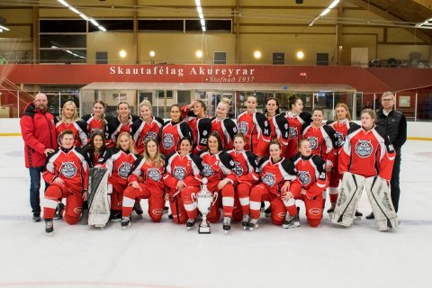 Deildarmeistarar SA kvenna 2020
Mynd; Elvar Freyr Pálsson