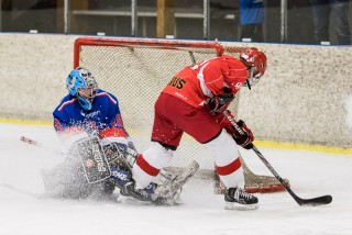 Frá leik liðanna á laugardaginn