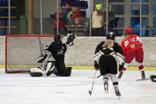 Úr leik Ásynja og Bjarnarins