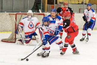 Frá leik SA Víkinga og SR fyrr á tímabilinu