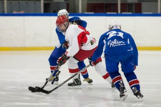 Frá leiknum sl. laugardag