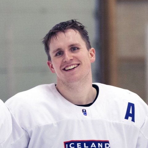 Gunnar Aðalgeir Arason íshokkímaður ársins, einn af þeim leikmönnum sem eru á heimleið.