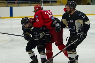 Frá leik Húna og Jötnar