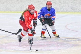 Frá leik SA og SR í mfl. kvk.