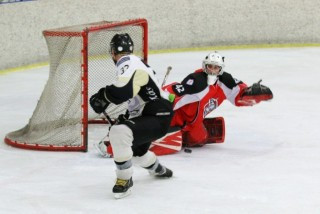 Frá leik Víkinga og Bjarnarins á tímabilinu