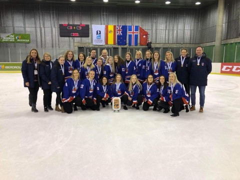 Kvennalandslið Íslands í 3ja sæti á heimsmeistaramótinu