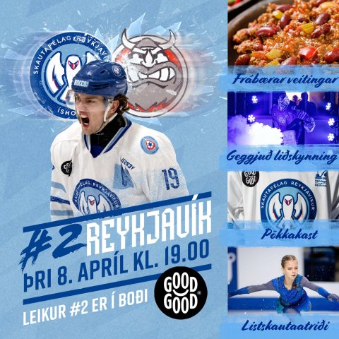 Leikur 2 í úrslitum karla í Laugardalnum í kvöld!
