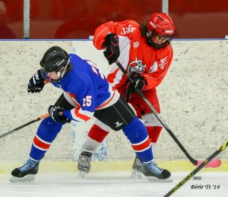 Frá mótinu í 4. flokki. Mynd: Þórir Tryggvason